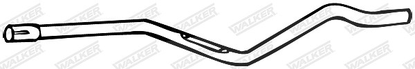 Walker Abgasrohr [Hersteller-Nr. 14416] für VW