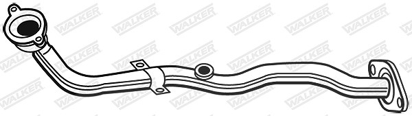 Walker Abgasrohr [Hersteller-Nr. 08093] für Nissan