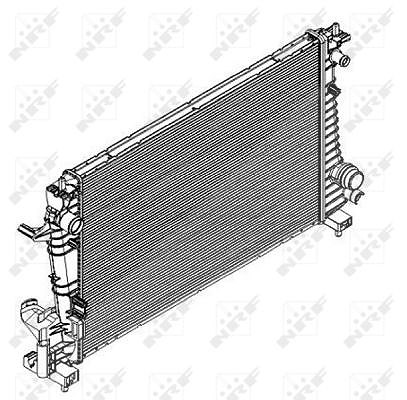 Nrf Kühler, Motorkühlung [Hersteller-Nr. 58426] für Chevrolet