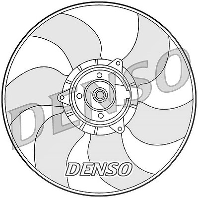 Denso Lüfter, Motorkühlung [Hersteller-Nr. DER23001] für Renault