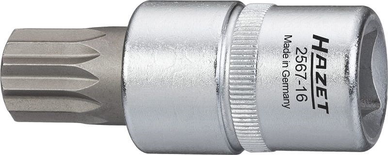 Hazet Öldienst Schraubendreher-Einsatz - 1/2 - XZN mit Zapfen - M16 [Hersteller-Nr. 2567-16]