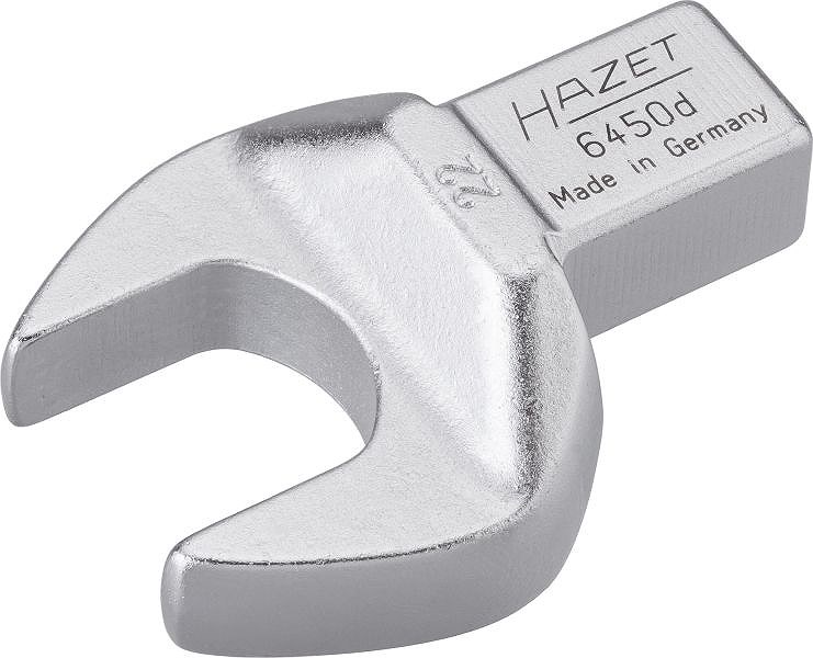 Hazet Einsteck-Maulschlüssel - Einsteck-Vierkant 14x18mm - 22mm [Hersteller-Nr. 6450D-22]