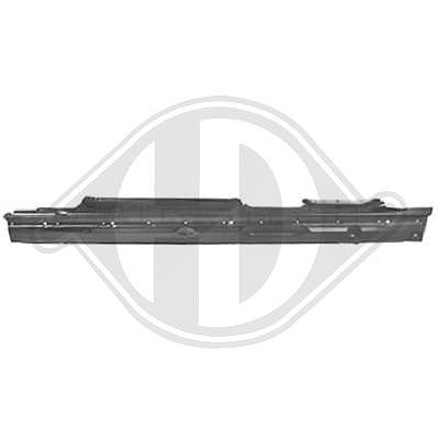 Diederichs Schwellerverkleidung [Hersteller-Nr. 9123041] für BMW