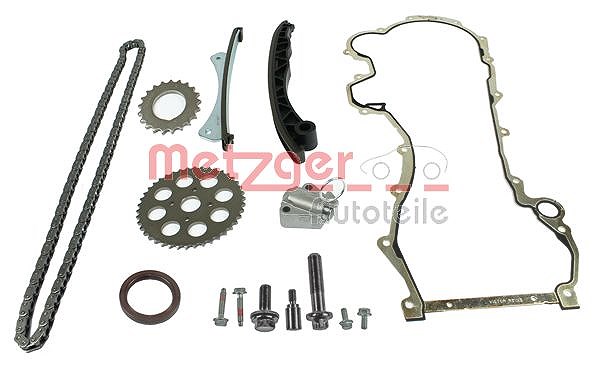 Metzger Autoteile Steuerkettensatz [Hersteller-Nr. 7500009] für Chevrolet, Lancia, Citroën, Ford, Suzuki, Alfa Romeo, Fiat, Opel