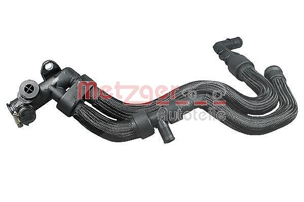 Metzger Autoteile Kühlerschlauch [Hersteller-Nr. 2420711] für Citroën, Toyota, Ford, Mazda, Suzuki, Peugeot
