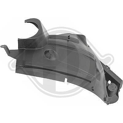 Diederichs Verkleidung, Radhaus [Hersteller-Nr. 1655008] für Mercedes-Benz