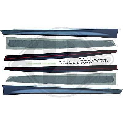 Diederichs Schwellerverkleidung [Hersteller-Nr. 1245262] für BMW