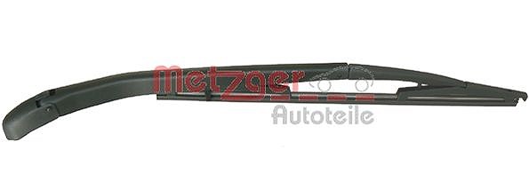 Metzger Autoteile Wischarm mit Kappe + Wischer hinten [Hersteller-Nr. 2190048] für Fiat
