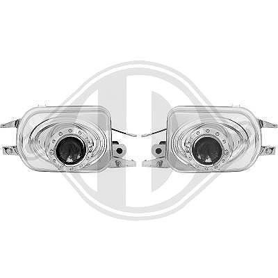 Diederichs Nebelscheinwerfersatz [Hersteller-Nr. 1671488] für Mercedes-Benz