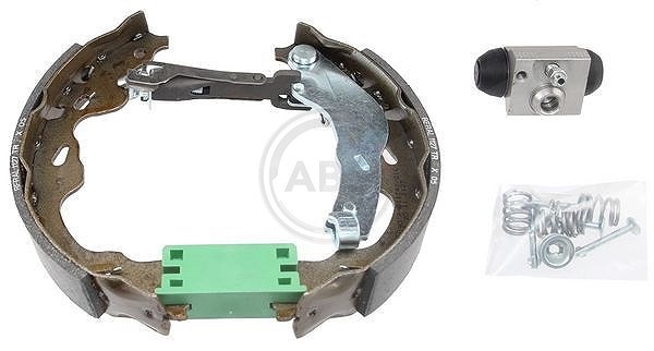 A.b.s. Bremsbackensatz [Hersteller-Nr. 111430] für Peugeot, Citroën, Toyota