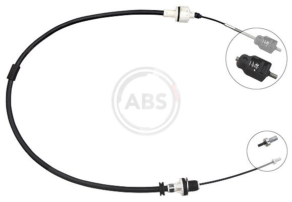 A.b.s. Seilzug, Kupplungsbetätigung [Hersteller-Nr. K28330] für Opel, Vauxhall