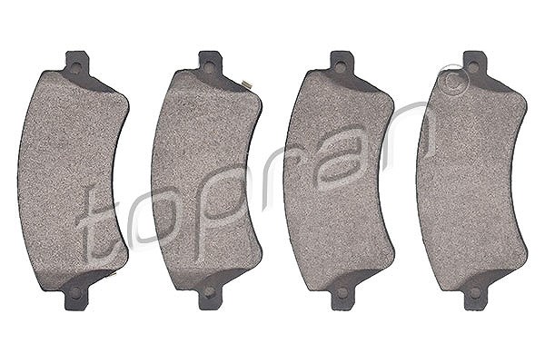 Topran Bremsbelagsatz, Scheibenbremse [Hersteller-Nr. 600606] für Toyota