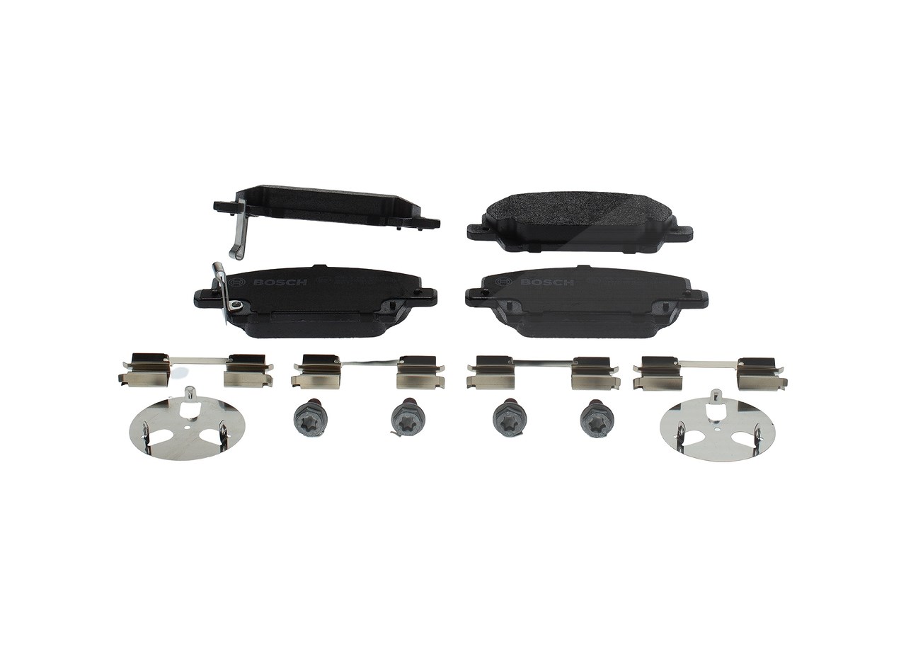 Bosch Bremsbelagsatz, Scheibenbremse [Hersteller-Nr. 0986494611] für Honda