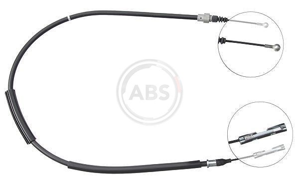 A.b.s. Seilzug, Feststellbremse [Hersteller-Nr. K18597] für Audi