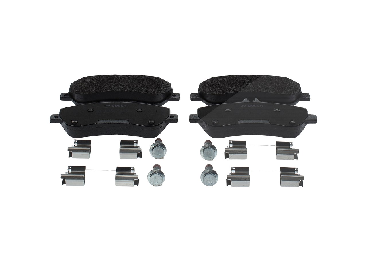 Bosch Bremsbelagsatz, Scheibenbremse [Hersteller-Nr. 0986494648] für Mercedes-Benz