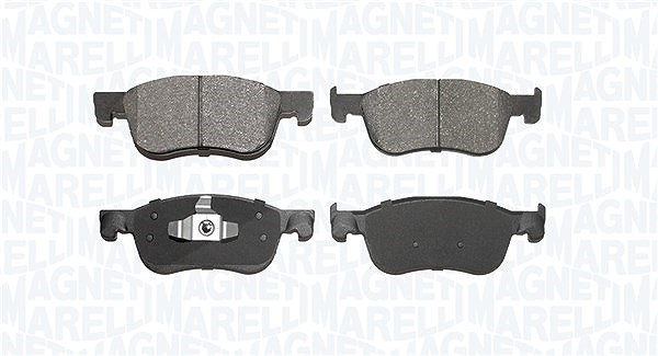 Magneti Marelli Bremsbelagsatz, Scheibenbremse [Hersteller-Nr. 363916061145] für Ford