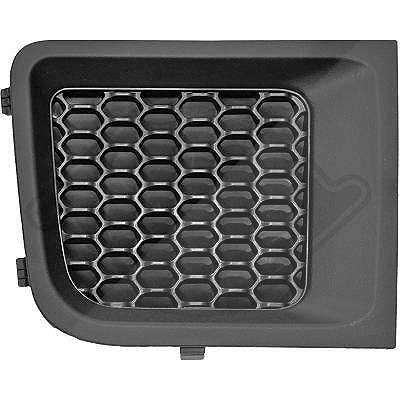Diederichs Lüftungsgitter, Stoßfänger [Hersteller-Nr. 2660046] für Jeep