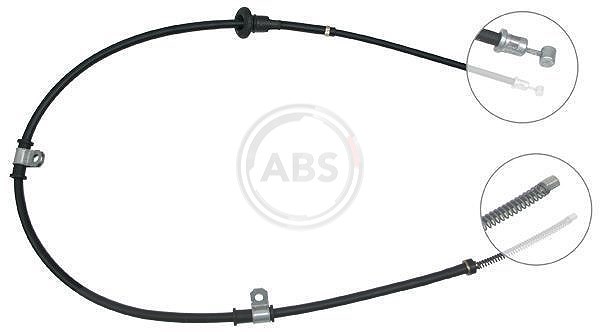 A.b.s. Seilzug, Feststellbremse [Hersteller-Nr. K14968] für Mitsubishi