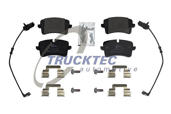 Trucktec Automotive Bremsbelagsatz, Scheibenbremse [Hersteller-Nr. 07.35.290] für Audi