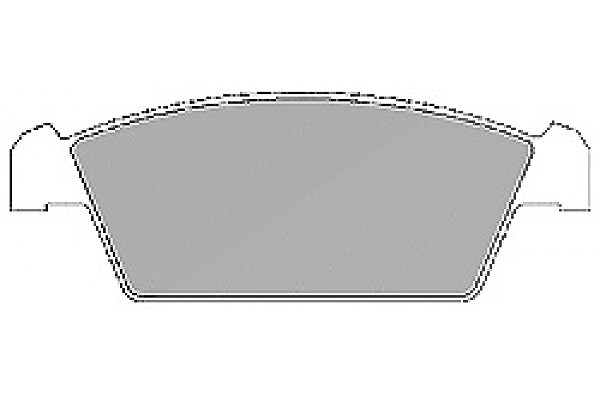 Mapco Bremsbelagsatz, Scheibenbremse [Hersteller-Nr. 6601] für Daewoo