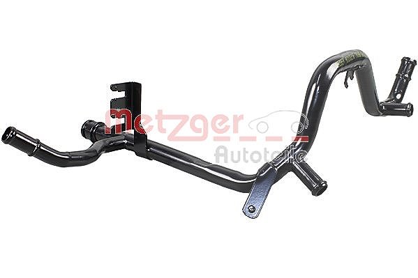 Metzger Autoteile Kühlmittelrohrleitung [Hersteller-Nr. 4010256] für Seat, Skoda, VW, Audi