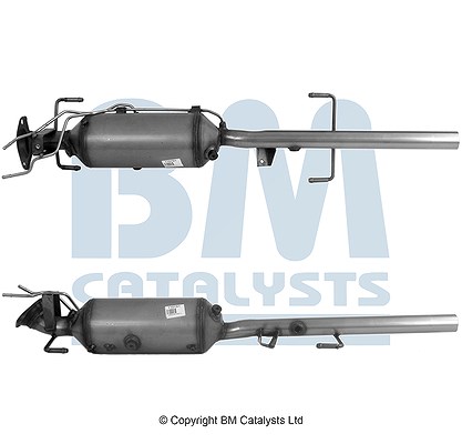 Bm Catalysts Ruß-/Partikelfilter, Abgasanlage [Hersteller-Nr. BM11015H] für Mazda