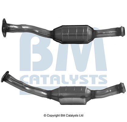 Bm Catalysts Katalysator mit Anbauteilen [Hersteller-Nr. BM90259H] für Citroën