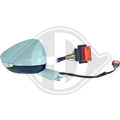 Diederichs Außenspiegel [Hersteller-Nr. 4244224] für Peugeot