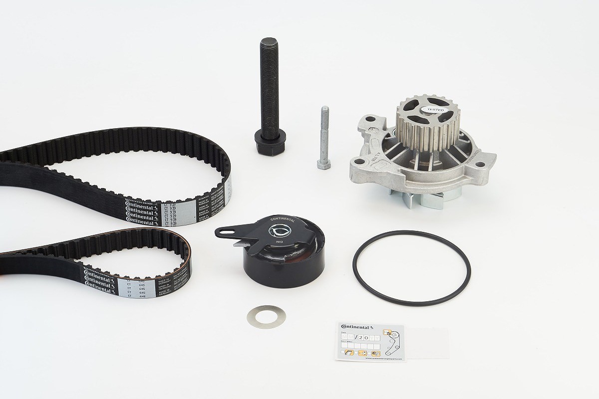 Continental Ctam Wasserpumpe + Zahnriemensatz [Hersteller-Nr. CT939WP10PRO] für VW