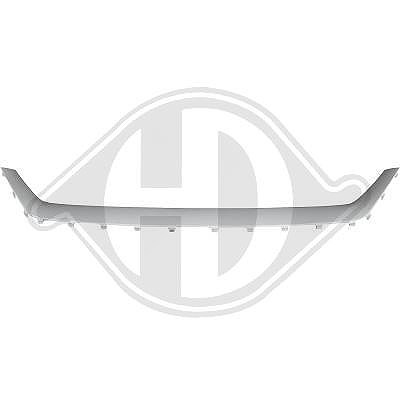 Diederichs Zier-/Schutzleiste, Stoßfänger [Hersteller-Nr. 6601153] für Toyota