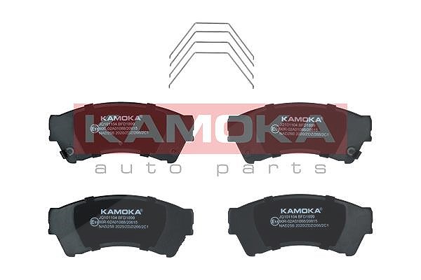 Kamoka Bremsbelagsatz, Scheibenbremse [Hersteller-Nr. JQ101104] für Mazda