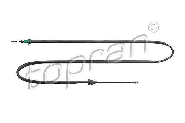 Topran Gaszug [Hersteller-Nr. 118420] für Seat, VW, Skoda