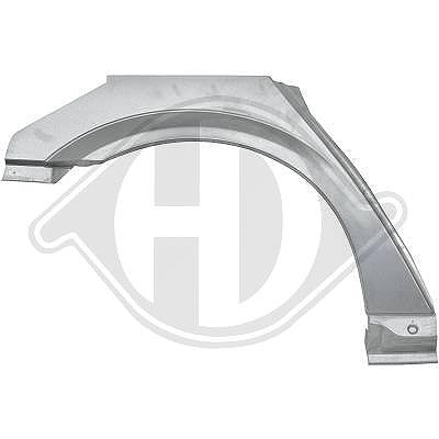 Diederichs Seitenwand [Hersteller-Nr. 9326132] für Opel