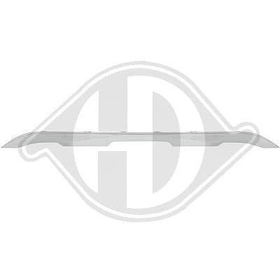Diederichs Zier-/Schutzleiste, Stoßfänger [Hersteller-Nr. 1692165] für Mercedes-Benz