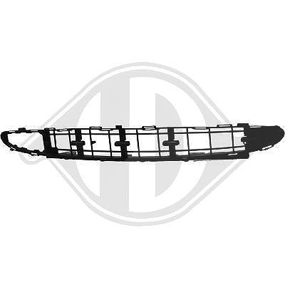 Diederichs Lüftungsgitter, Stoßfänger [Hersteller-Nr. 1680145] für Mercedes-Benz