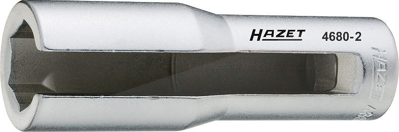 Hazet Lambda-Sonden Einsatz - Vierkant 1/2 - Sechskant Profil - 22 mm [Hersteller-Nr. 4680-2] für Mercedes-Benz