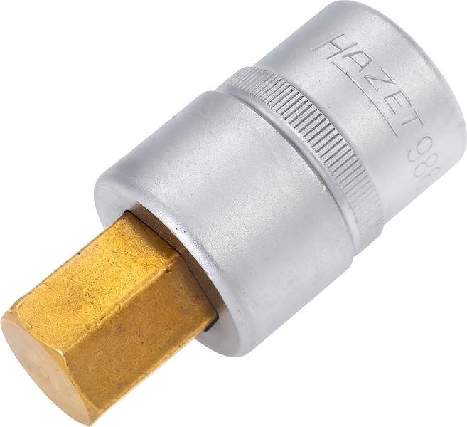 Hazet Schraubendreher-Steckschlüsseleinsatz - 1/2 -Sechskant - 17mm [Hersteller-Nr. 986-17]