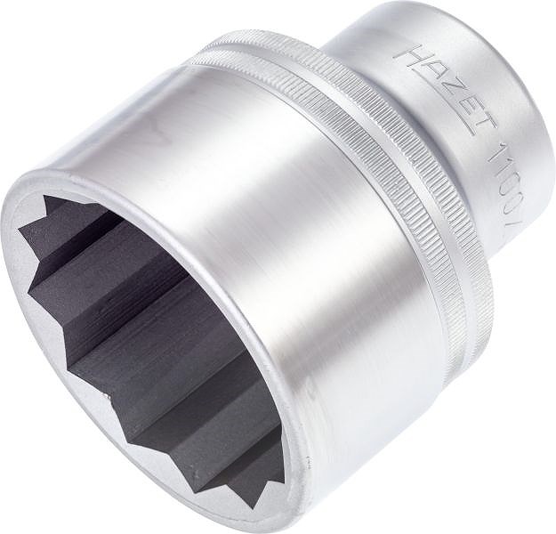 Hazet Steckschlüsseleinsatz - 1 - Doppel-Sechskant Profil - 55 mm [Hersteller-Nr. 1100Z-55]