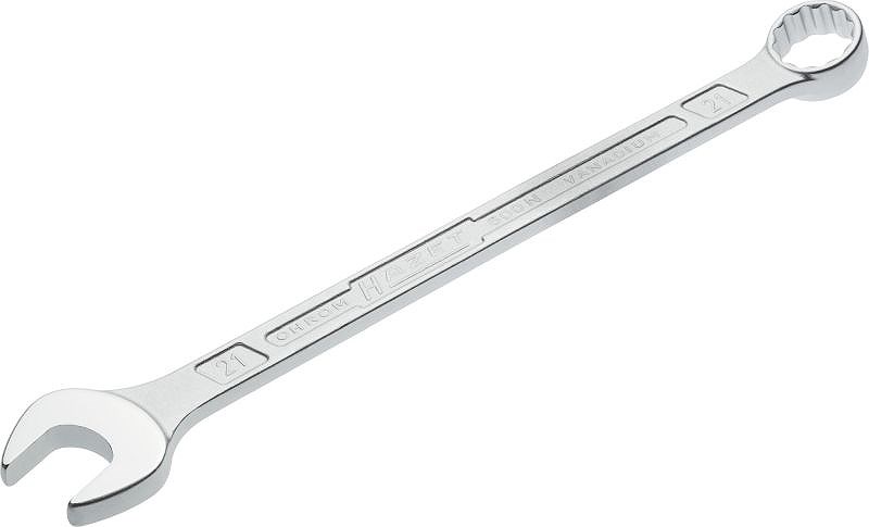 Hazet Ring-Maulschlüssel - Doppel-Sechskant-Tractionsprofil - 21 mm [Hersteller-Nr. 600N-21]