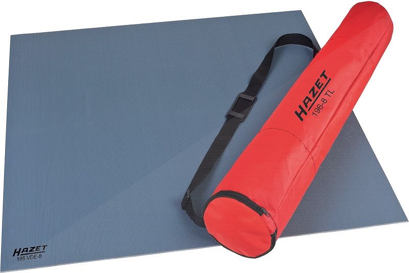 Hazet Stand-Isoliermatte 1000 mm x 1000 mm x 4,0 mm + Tragetasche [Hersteller-Nr. 196VDE-8/2]