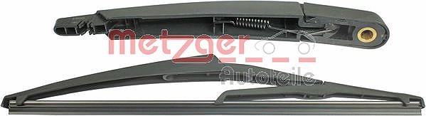 Metzger Autoteile Wischarm mit Kappe + Wischer hinten [Hersteller-Nr. 2190305] für Mercedes-Benz