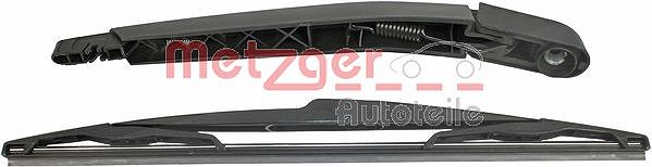 Metzger Autoteile Wischarm mit Kappe + Wischer hinten [Hersteller-Nr. 2190258] für Opel