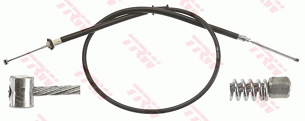 Trw Seilzug, Feststellbremse [Hersteller-Nr. GCH709] für Fiat, Lancia