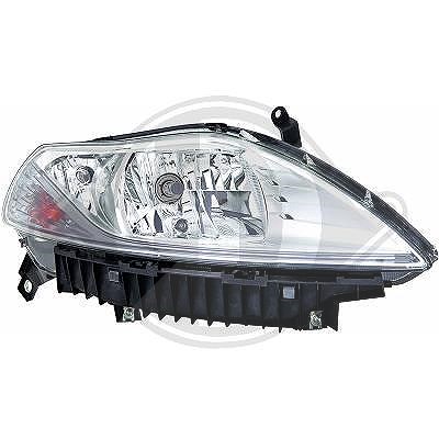 Diederichs Hauptscheinwerfer [Hersteller-Nr. 3214080] für Lancia