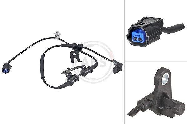 A.b.s. Sensor, Raddrehzahl [Hersteller-Nr. 31617] für Hyundai