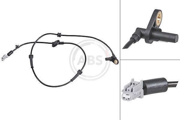 A.b.s. Sensor, Raddrehzahl [Hersteller-Nr. 30729] für Nissan