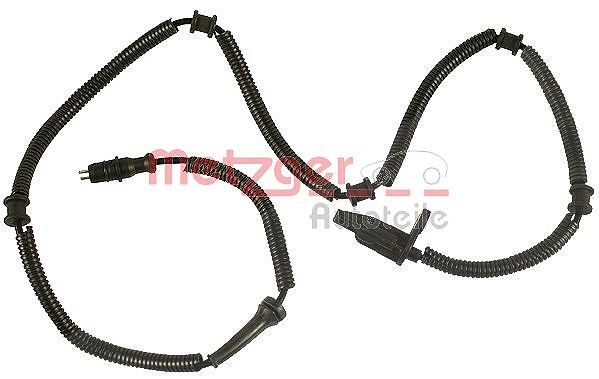 Metzger Autoteile Sensor, Raddrehzahl [Hersteller-Nr. 0900693] für Opel, Renault