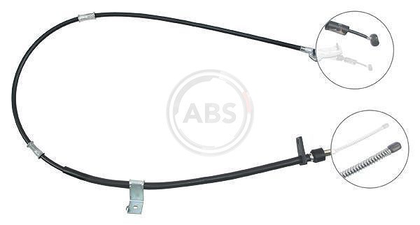 A.b.s. Seilzug, Feststellbremse [Hersteller-Nr. K10348] für Daihatsu