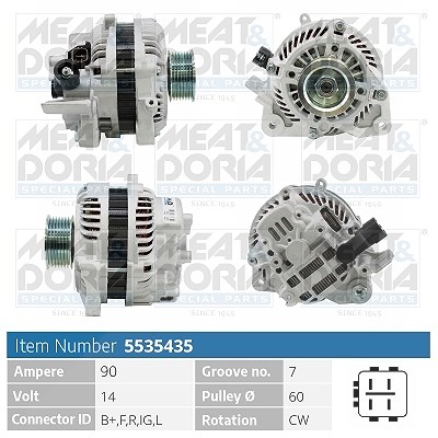 Meat & Doria Generator [Hersteller-Nr. 5535435] für Honda