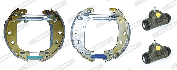 Ferodo Bremsbackensatz [Hersteller-Nr. FMK344] für Peugeot, Citroën